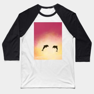 dolphin duo Baseball T-Shirt